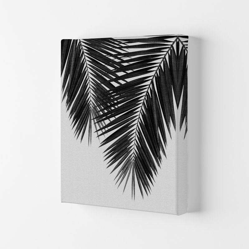 PaIm Leaf II - Print, 29.7cm H x 21cm W x 4cm D, Wrapped Canvas