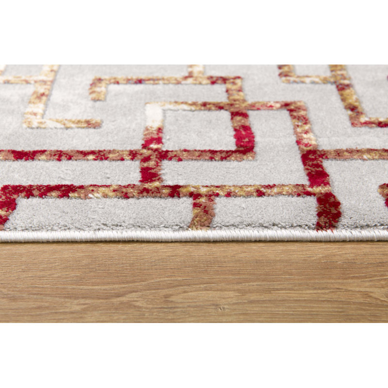 Jeanetta Geometric Indoor Rug, Runner: 2'3" x 5'