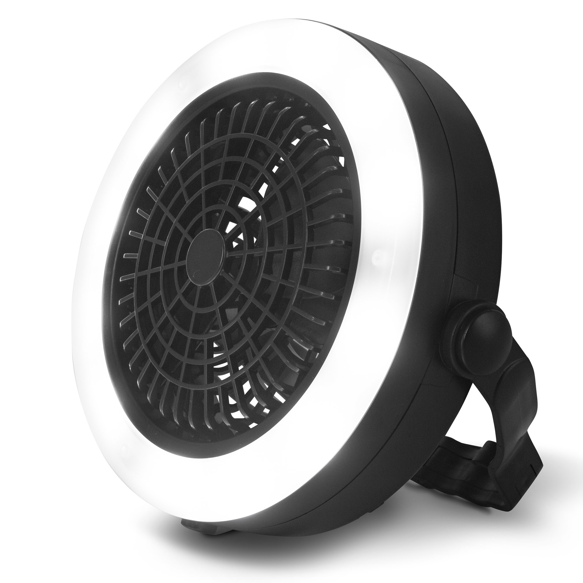 Eternal Living Rechargeable Camping Fan With Led Light | Wayfair