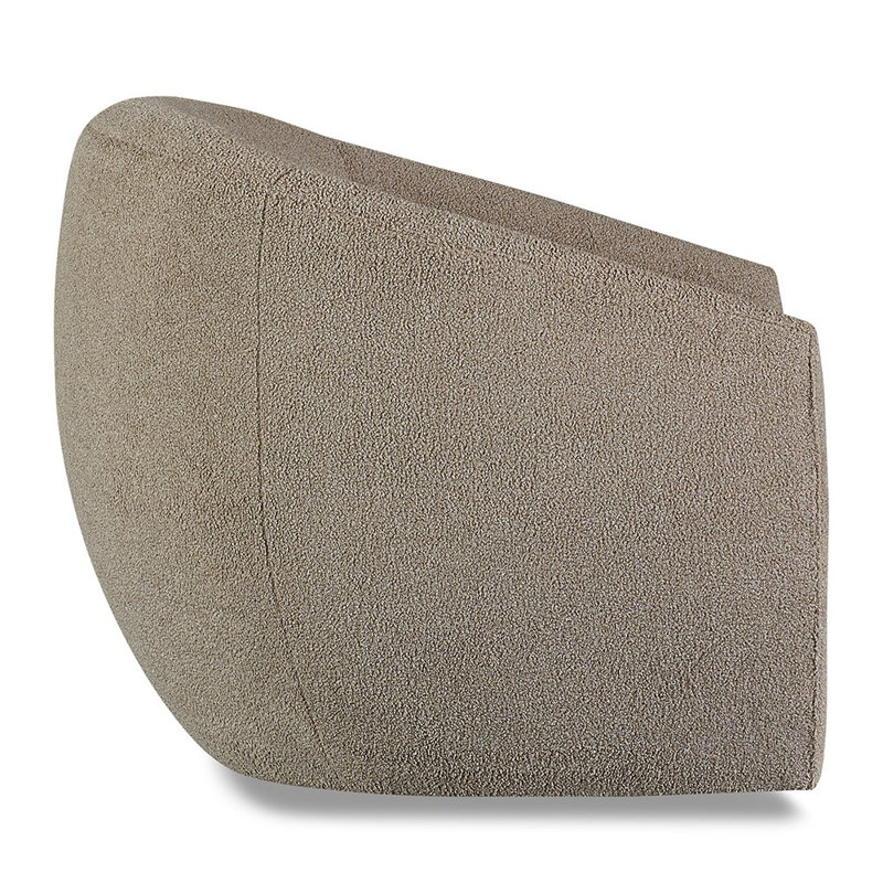 Kylie Swivel Barrel Chair, Pumice