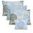 6 Piece Marina Medallion Daybed Bedspread Set