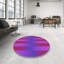 Tapis rouge / mauve en laine-717078110