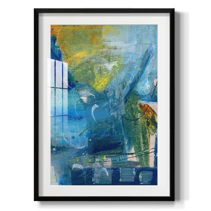 Spring Winds IV - Imprimé encadré, H 28,5 po x l 20,5 po, Noir