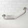 Kingston Brass Meridian 10-Inch x 12-Inch Angled Grab Bar with Soap Holder