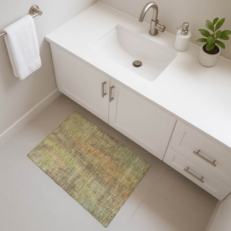 Premium Machine Washable Lampkins AMF1648 Abstract Rug
