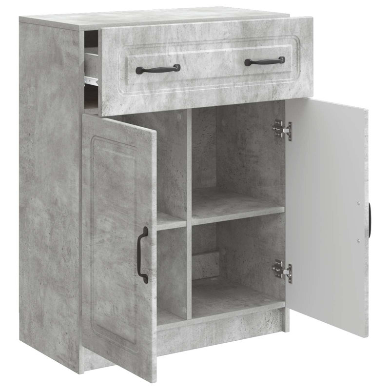 66cm Sideboard, Concrete Grey