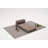 Elegant Corner Sofa, Grey Chenille Fabric, 74.8 x 29.5 x 37.4 inches | 100% Soft Foam Seating, Environmentally Friendly | Versatile Bed Size: 74.8 x 61.0 inches | Perfect for Modern Living Rooms & Cozy Spaces-1487057690