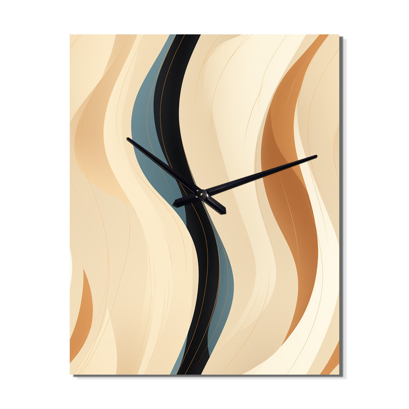 Jasticah - Horloge murale moderne, H 28 po x l 12 po x P 1 po