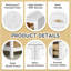 Ensemble de meuble-lavabo 60 po avec lavabo en céramique (séparé), ensemble de meuble-lavabo sur pied simple avec tiroirs, armoire de rangement en bois-704316629