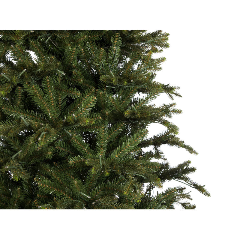 Jamestown Lighted Artificial Fir Christmas Tree, 7.5'