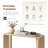 Elodie 39"W Travertine-Look Top Console Table-135888039