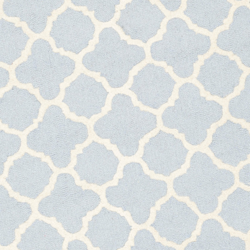 Cannen Hand Tufted Wool Geometric Rug, Rectangle 9' x 12'