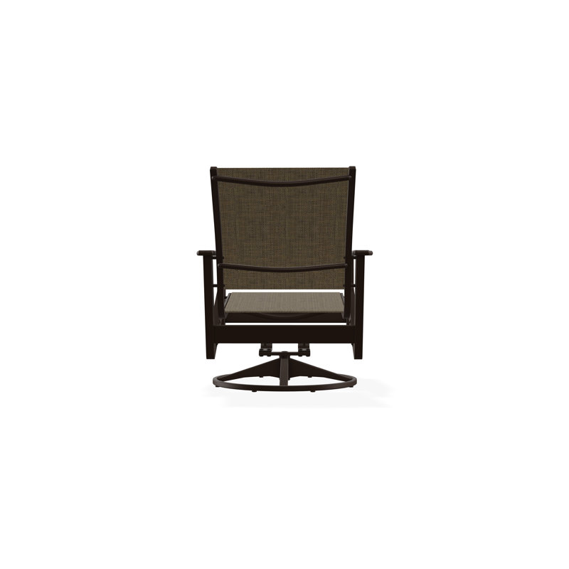 Wexler Outdoor Swivel Lounge Chair, Beacon Taupe Sunbrella®, Kona