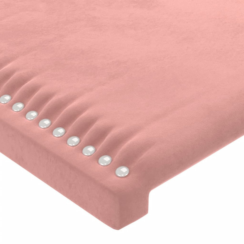 Headboard, 88cm H x 163cm W x 16cm D, Pink