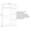 Seja 3 Door Manufactured Wood Wardrobe