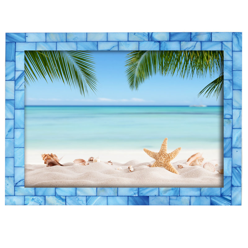 Cadre photo en nacre, 5 po x 7 po