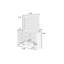 Ensemble de chambre avec grand lit plateforme 5 pièces Jaequez-91990790