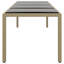 Leighland Rectangular Outdoor Dining Table , 250cm cm W 100cm cm D-1484414601