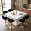 Swivel Upholstered and Velvet Bar Stool-515143443