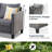 Chinotto Premium All-Weather Wicker 7 - Person Patio Conversation Set with Cushions-480979966