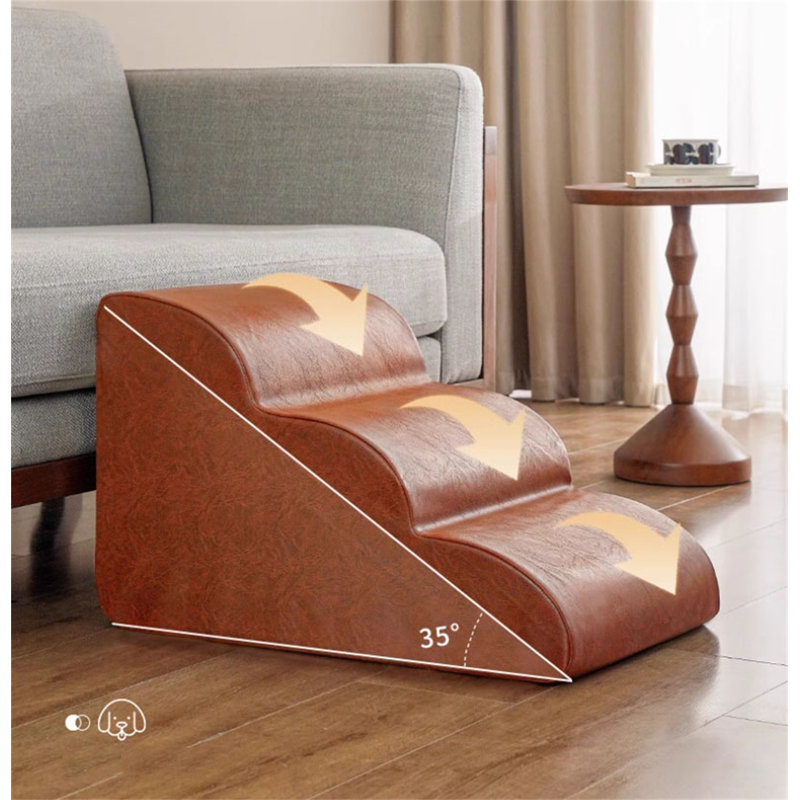 Escalier en cuir pour animaux