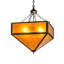 21" Square Mission Prime Inverted Pendant