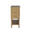 Commode d'appoint 2 tiroirs Naturel Voir ci-dessous