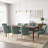 Elian Velvet Upholstered Dining Chair-351161697-373358578