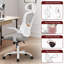 Chaise de bureau ergonomique à dossier haut en filet avec accoudoirs pivotants et appui-tête réglable-506883076-506883096-534141932