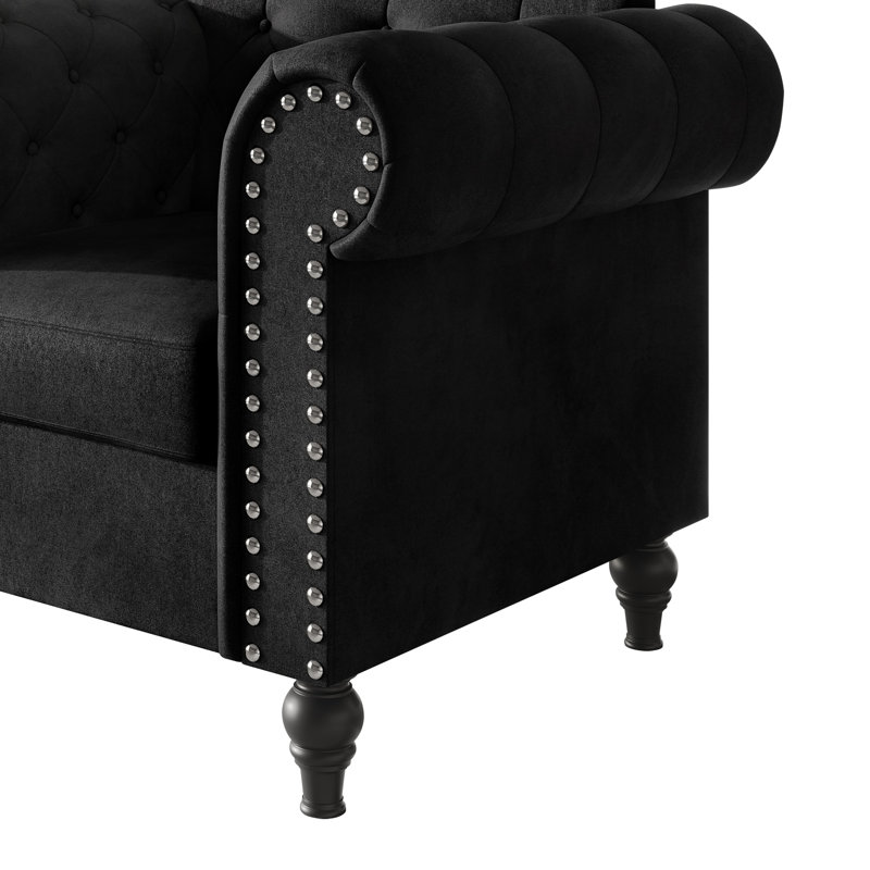 Fauteuil Harwich, Noir