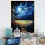 «Modern Baseball Stadium At Night II», impressions sur toile de paysages urbains-2082208726-2082208722