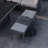 GREY FRAME 8 SEATER - 6pc corner lounging set 