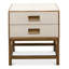Shagreen 2 - Drawer Solid Wood Nightstand-59407351