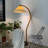 French Fishing Light, Pleated Floor Lamp-1603134117