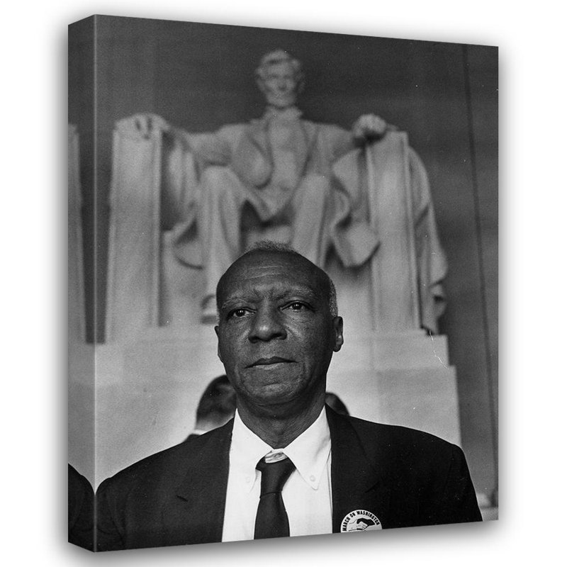 États-Unis, archives des droits civiques, mars Washington, D.C.A. Philip Randolph, organisateur de la démonstration