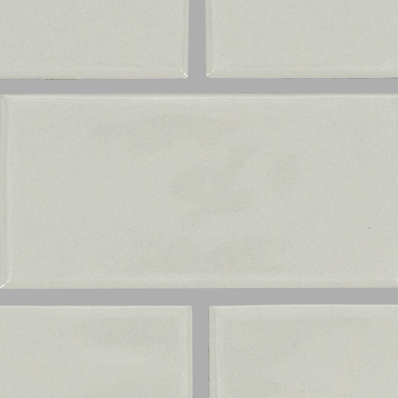 Itona Tile 2 x 4 Ceramic Brick-Joint Mosaic Tile (12 PC Per Carton) (9.96 SQFT Per Carton), Ideal Gray