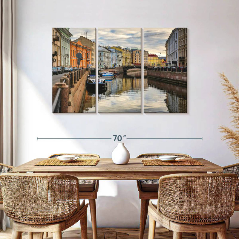 Nicci Griboyedov Canal, Saint-Pétersbourg, H 36 po x l 57 po