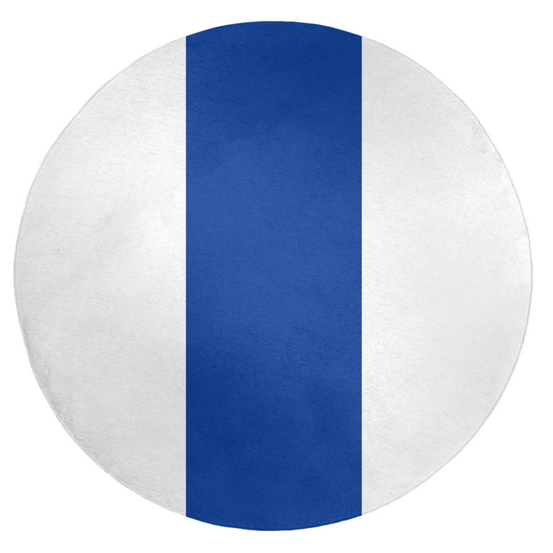 Tapis bleu area, Rond 5 pi