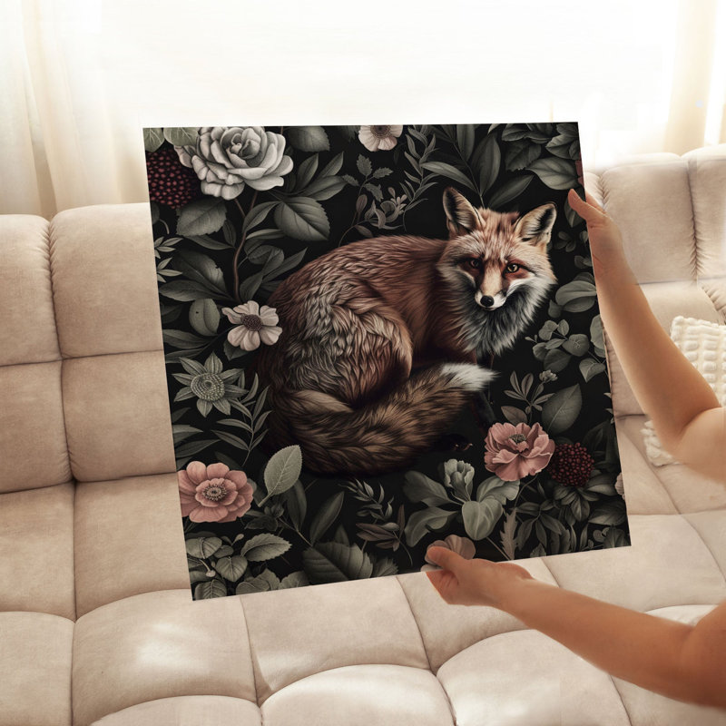 Animaux, animaux, William Morris, H 14 po x l 14 po