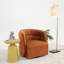 Chaise pivotante rembourrée-1095967308