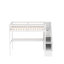Lit mezzanine simple avec bureau intégré Giedrius par Harriet Bee-592218773