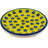 Sunshine Polish Pottery 4" Plate