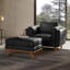 Shanteka 31" Leather Ottoman-1183013019