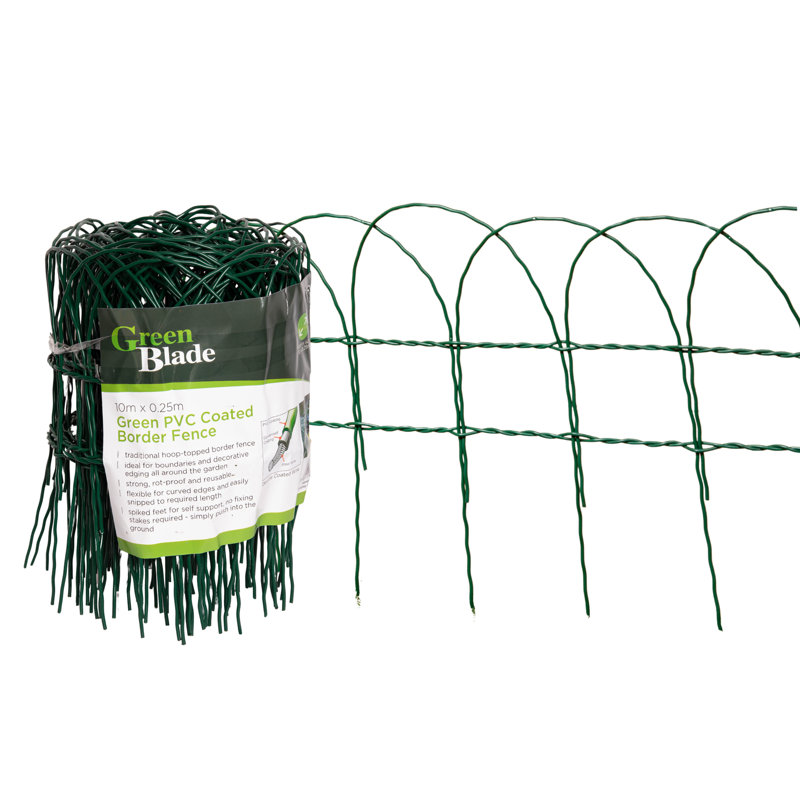 Samuel Alexander 25 cm H x 1000 cm W Border Fencing