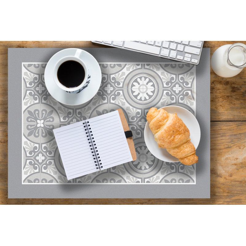 Figueroa Vinyl Abstract Rectangle Placemat