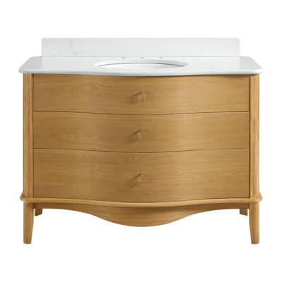 Meuble-lavabo 48 po avec comptoir en quartz Clister Clister