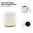 Rosa Modern  Storage 360°Swivel Round Ottoman with Solid Wood Base-1083428973