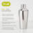 Retro 24 oz Cocktail Shaker