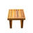 Wood Lounge Array - Chair, & Compact Side Increment For Relaxing In Outdoor Settings Like Patio Comfort Gathering Useful Elevation Suits Balcony-423409221