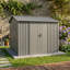 Abri de jardin en métal pour abri de jardin pingouin saule 9,7 pi x 10,0 pi Gazebo